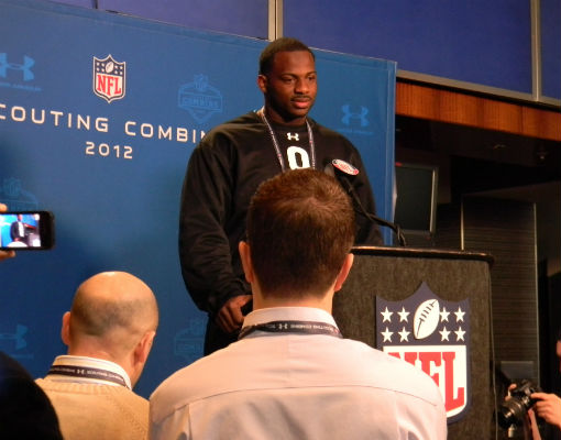 Mississippi State DT Fletcher Cox | Photo by Sheri Sine